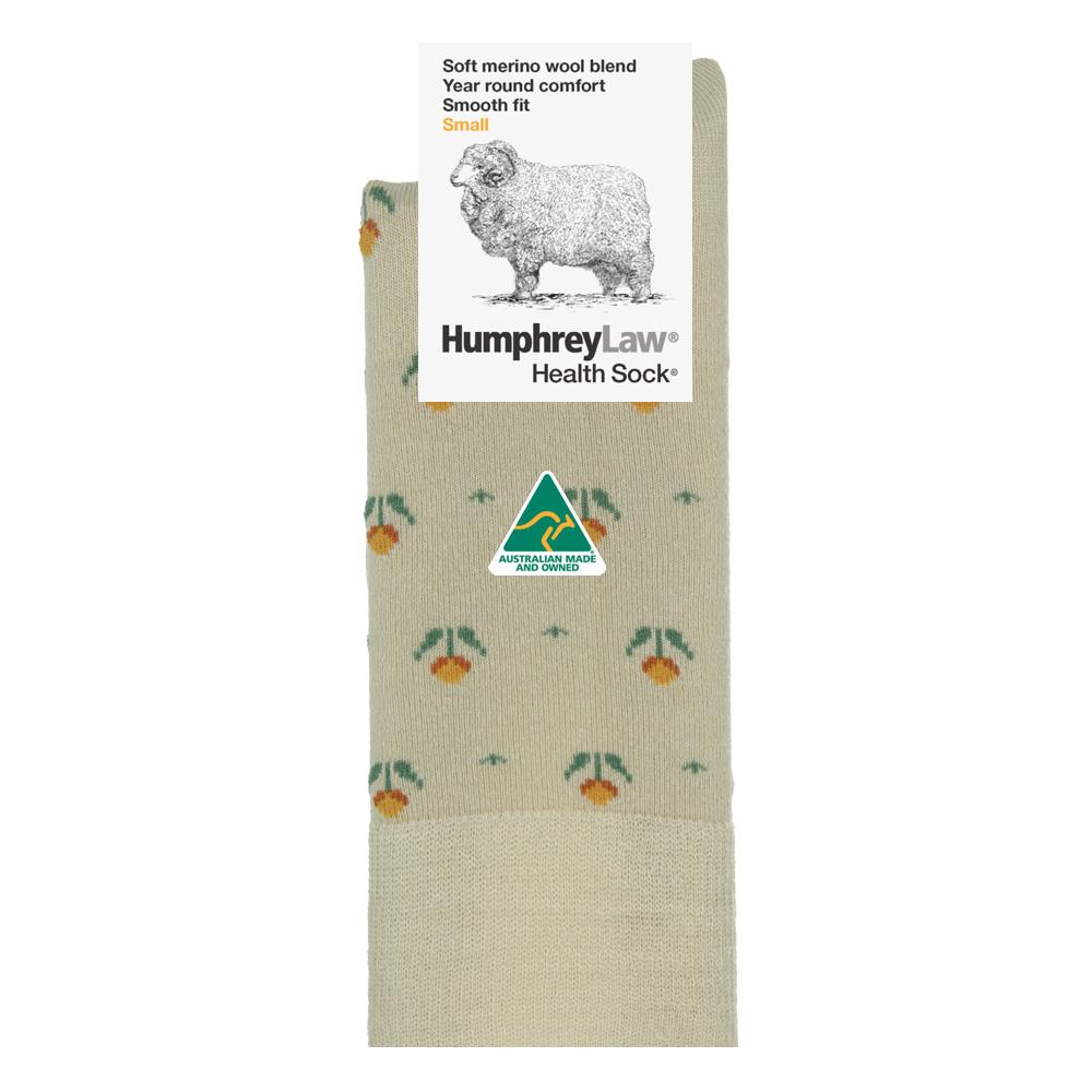 Humphrey Law Fine Wool Pattern Tulip Ladies